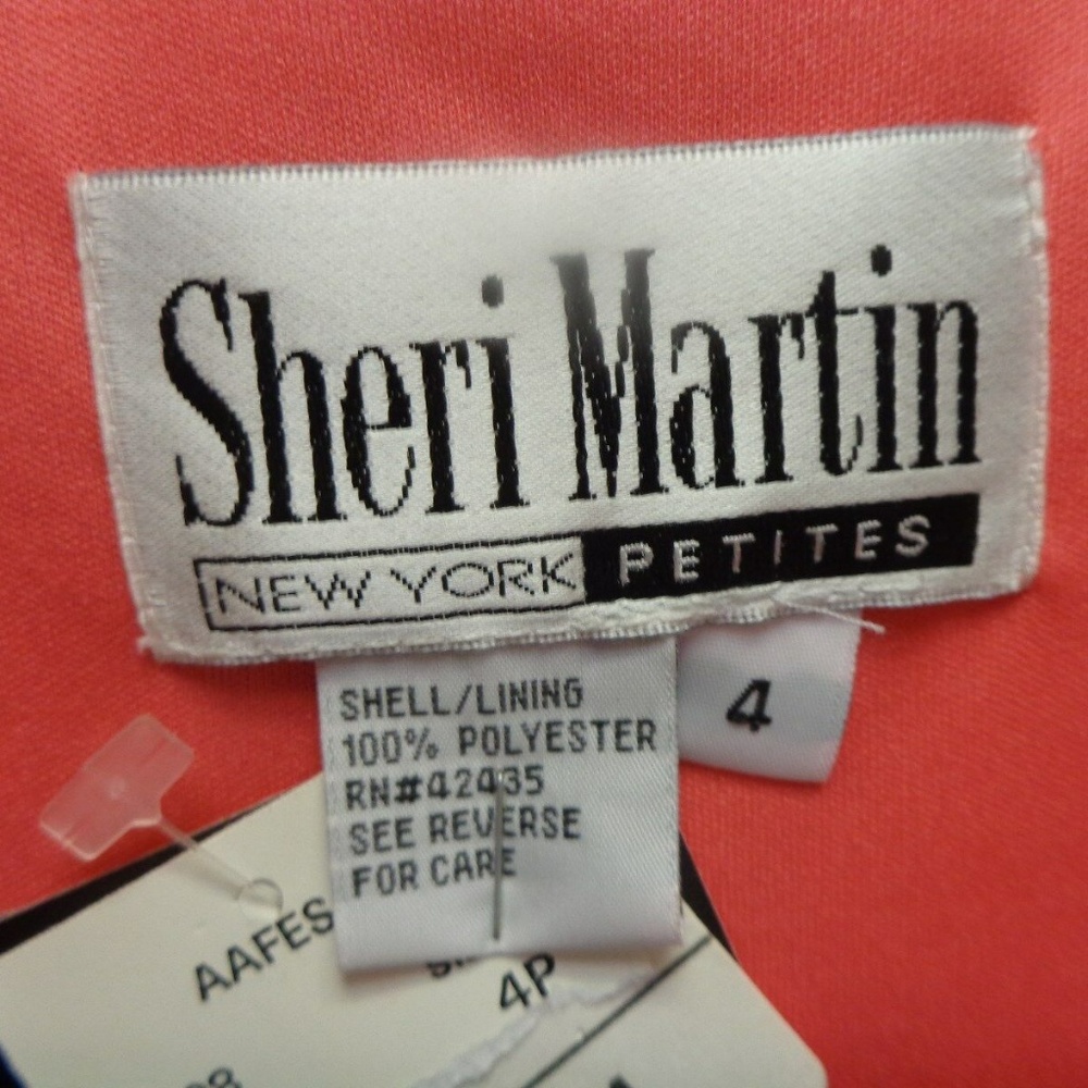 NWT Sheri Martin New York Petite Cocktail Dress 4P - Picture 6 of 6